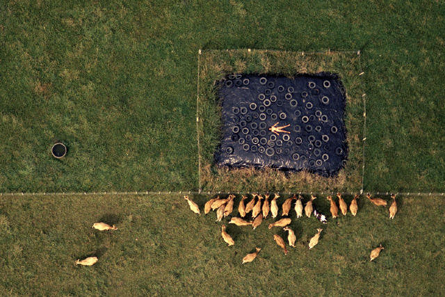 Aerial Nudes by John Crawford in THISISPAPER MAGAZINE Aerial Nudes by John Crawford in THISISPAPER MAGAZINE